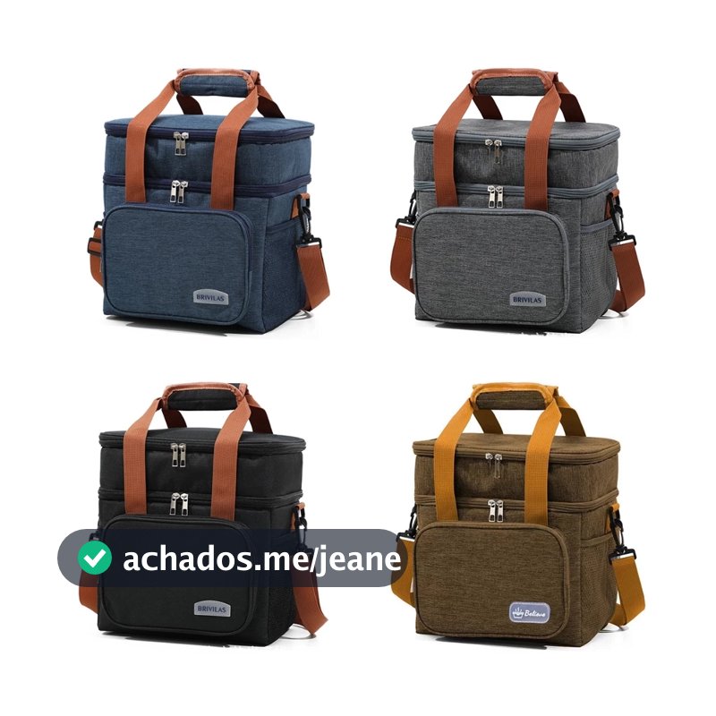 NOVO Bolsa Termica Expansível De Grande Capacidade Para Piquenique Adequado