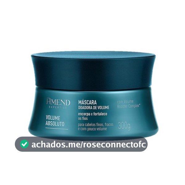 Amend Expertise Máscara Volume Absoluto - 300g