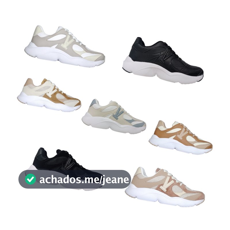 Vizzano Tenis Sneaker Streetwear Feminino Macio Vizano