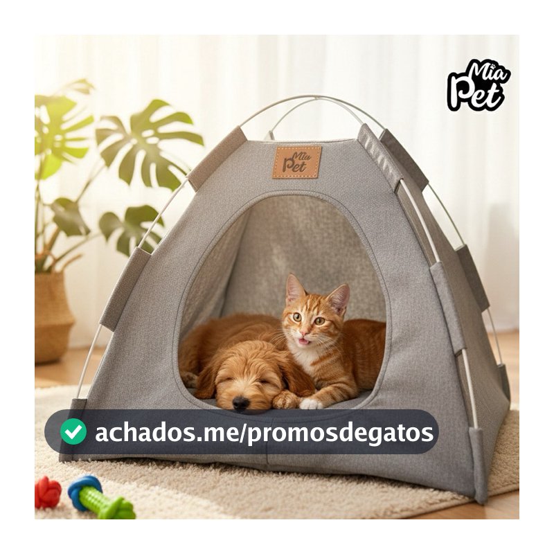 Cama Caminha Cabana Tenda Barraca Toca para gato e cachorro de pequeno porte