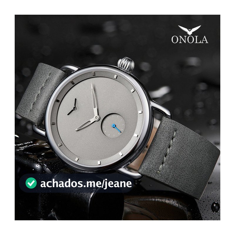 ONO LA Japonês Venda Quente Simples Moda Casual Relógio Masculino Cinto Relógio de Quartzo Masculino