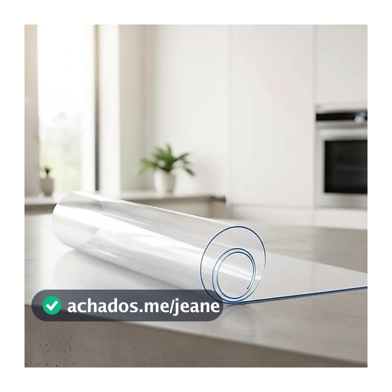Placa PVC Transparente Cristal 120x60cm 0,30mm