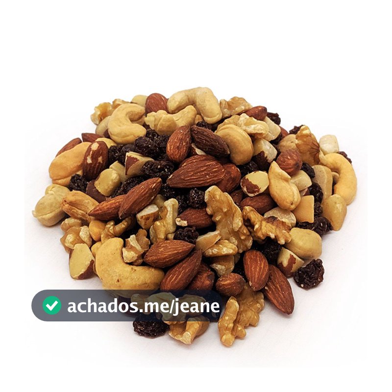 Mix De Castanhas (mixed Nuts Oleaginosas E Frutas) - Delicioso Mix Dieta Saudável