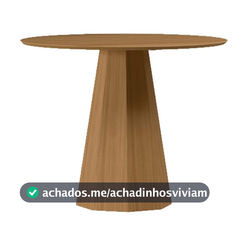 Mesa de Jantar 100x100 cm Isis sem Vidro Ype – New Ceval
