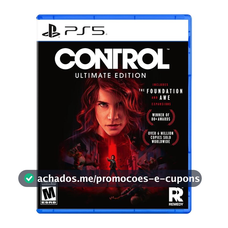 Control Ultimate Edition PS5 Midia Fisica