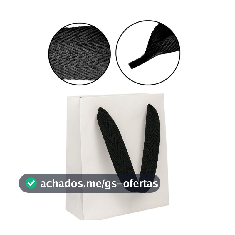 Alça Gorgorão Para Bolsas c/ ponteiras (100 unidades por cor) ENVIO IMEDIATO