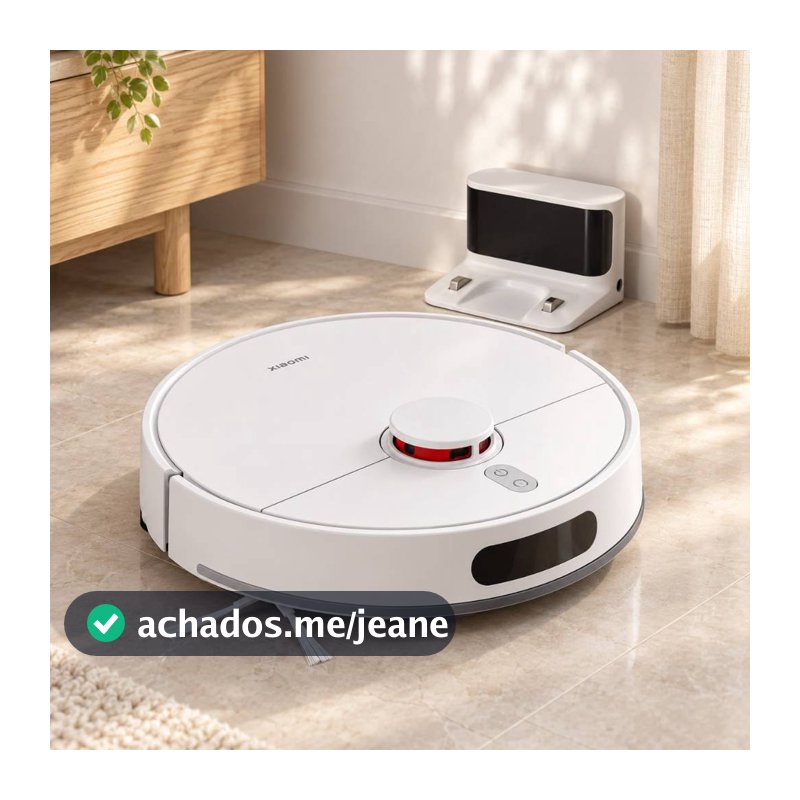 Robô Aspirador Xiaomi S40C 110/220v Passa Pano 5000Pa Wi-Fi