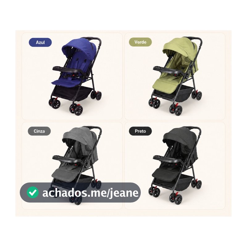 Carrinho de bebê, adequado para caminhar, pode inclinação e dobrar, 5 peças ajustáveis, suporte máximo de carga 20kg.