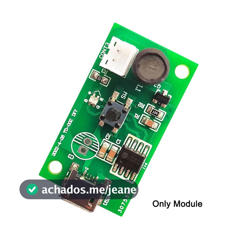 Kit Atomizador de água Nubulizador Umidificador Nevoa 5v 1.5-2W Kit Nebulizador