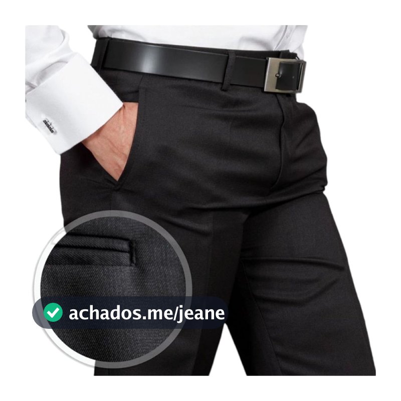 Calça Social Slim Masculina de Luxo - Envio Imediato