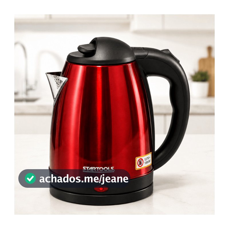 Chaleira Elétrica 2L Inox Ferve Rápido Automática