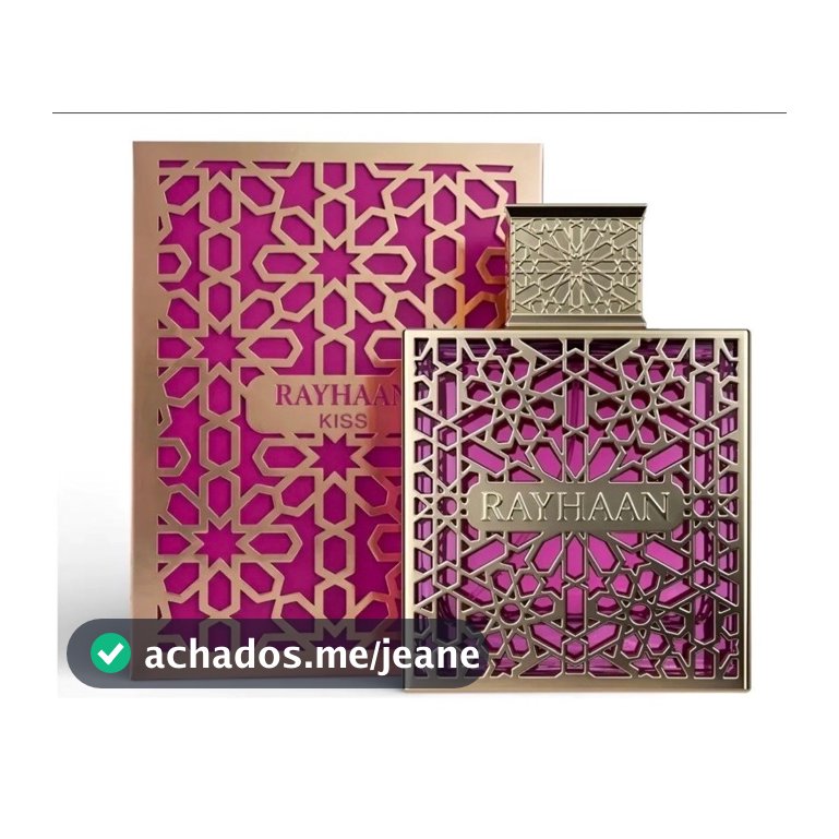 Perfume Árabe Rayhaan Kiss Feminino Eau de Parfum EDP 100ml Original