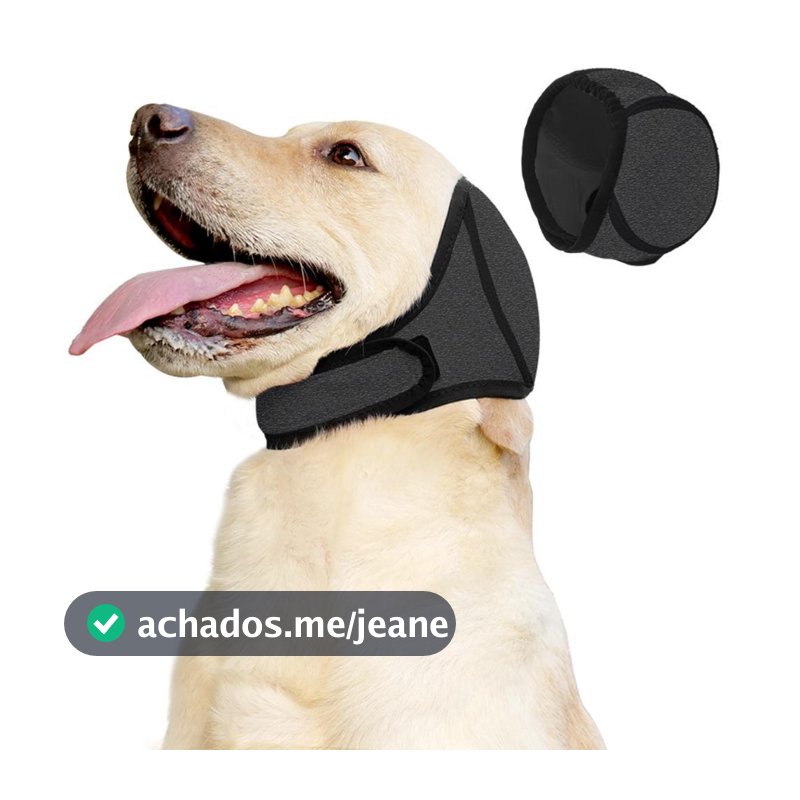 Capa De Cabeça Calmante Para Cães , Protetor De Orelha À Prova D'água De Choque , Protetores Com Redução De Ruído