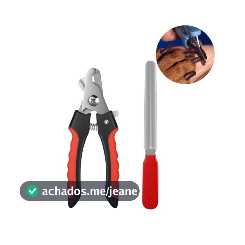 Alicate cortador de unha cachorros para cães pets dog profissionais