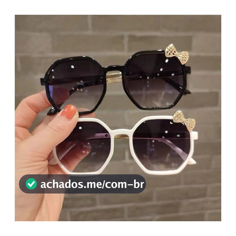 Óculos de sol fofos para meninas, perfeitos para passeios na praia, ideais para presentear