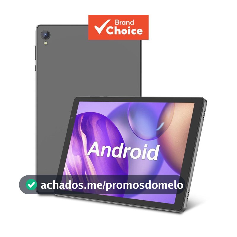 FITIFUN Tablet Android 14 de 10,0 polegadas (2 GB de RAM/32 GB de armazenamento); suporta Wi-Fi 6 5G; capa resistente a