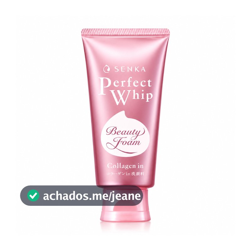 Sabonete coreano efeito pele de porcelana senka collagen 120g