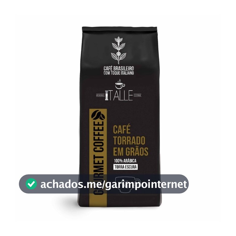Café Torrado Arábica Em Grãos 1kg Gourmet Torra Escura
