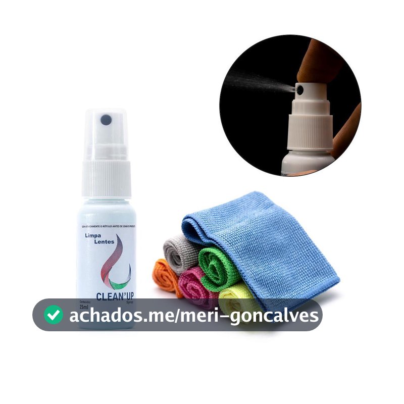 Kit 3 Limpa Lentes e Telas + 3 Lenço Microfibra Mágica Para Limpeza de Óculos Celular Notebook