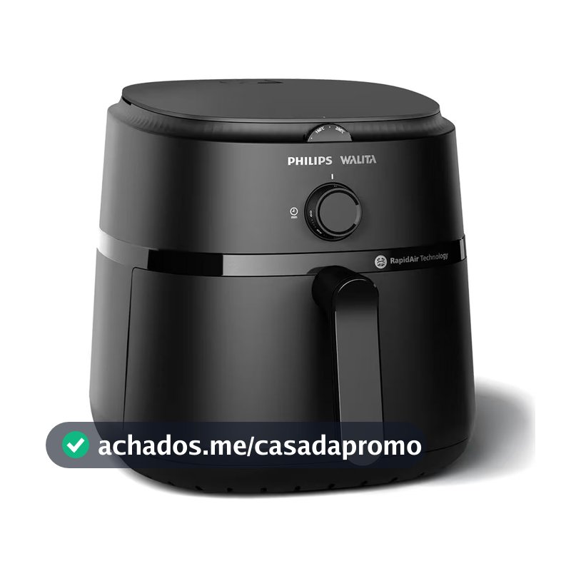 Fritadeira Airfryer Série 1000 XL 6,2L 1700W Grelha Removível Philips Walita
