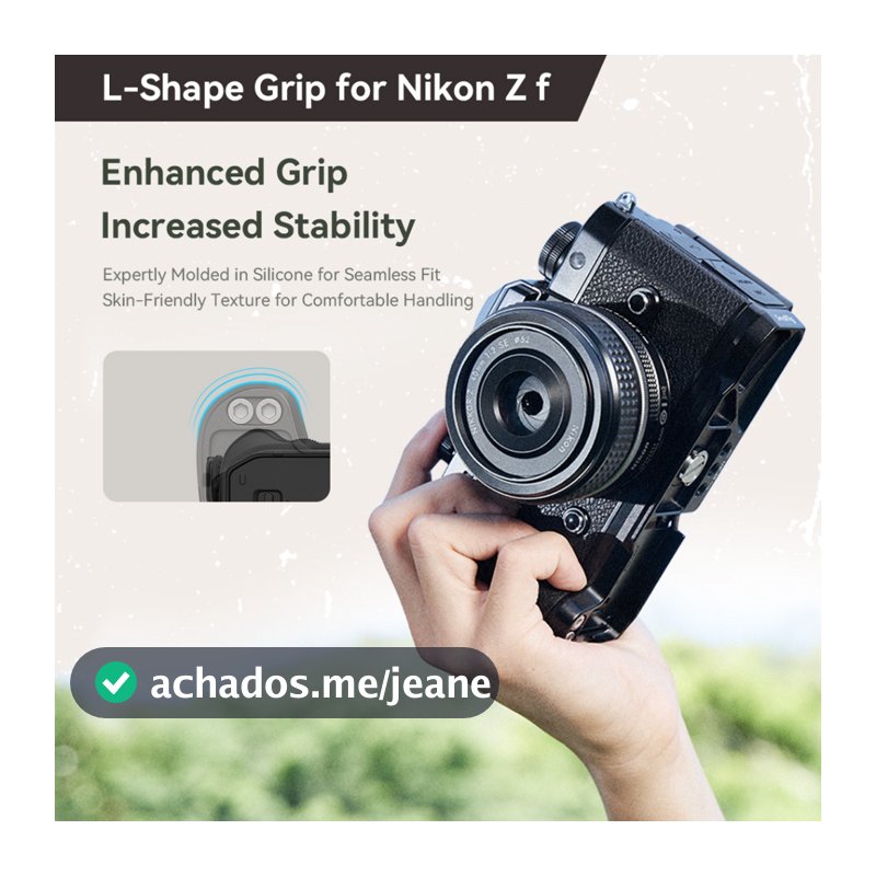 Cabo Dedicado SmallRig Para A Nikon Z f L-plate # 4262 Moldura Completa 4261