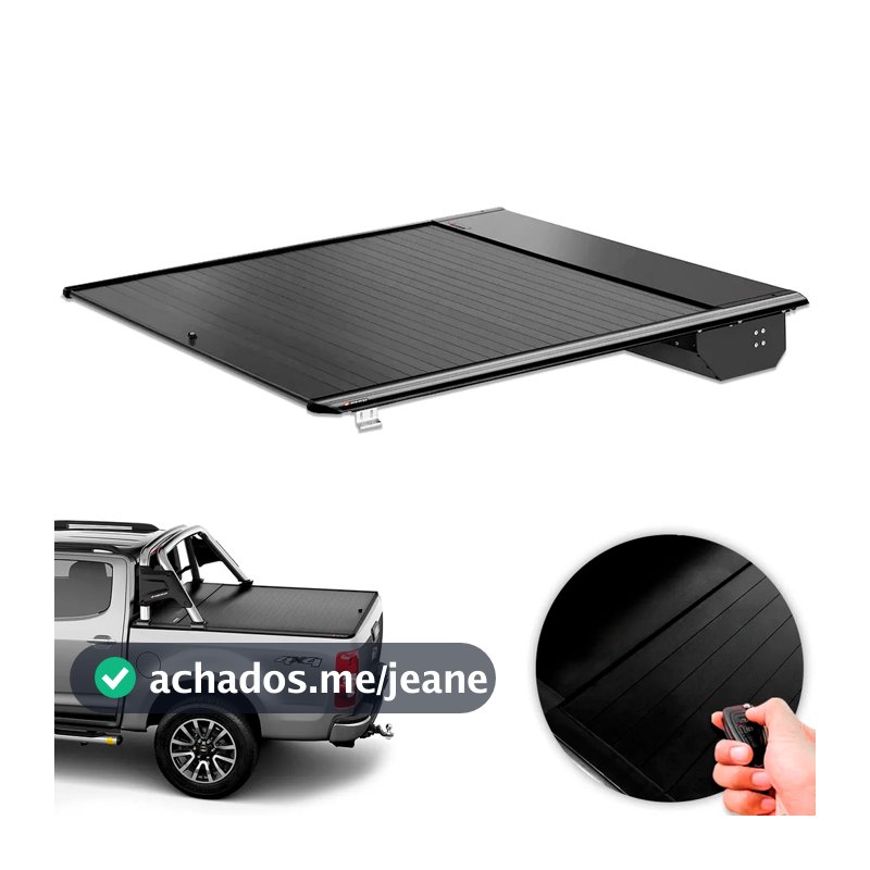 Capota Elétrica S10 CD 2012 A 2027 Rígida Retrátil Automática Keko