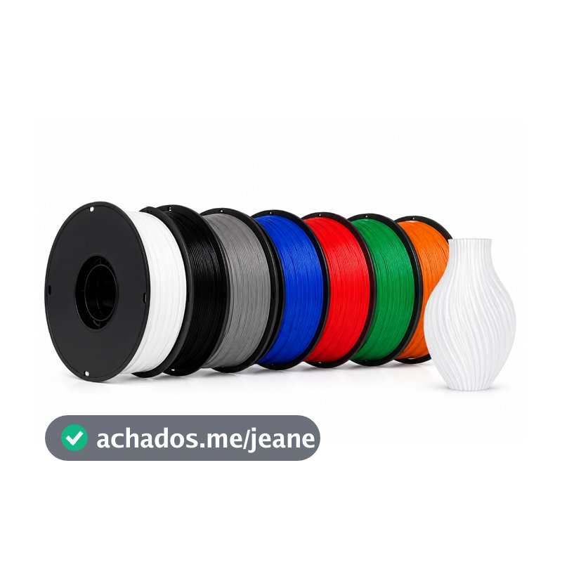 Filamento PETG Masterprint 1,75mm 1Kg Alta Resistência Impressora 3D Diversas Cores