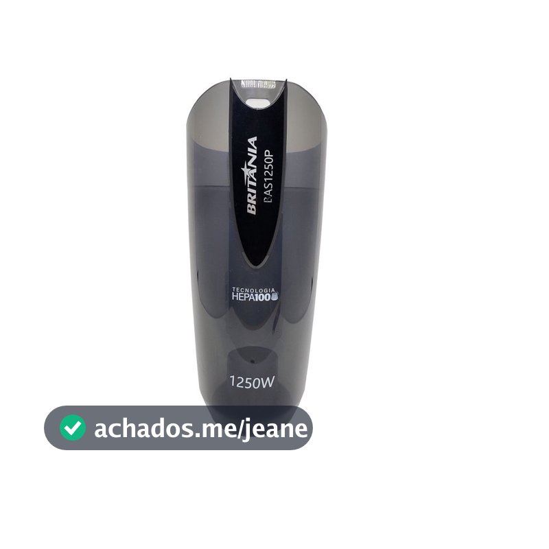 Reservatório Aspirador Britania Dust Off Bas1250P Bas1250v
