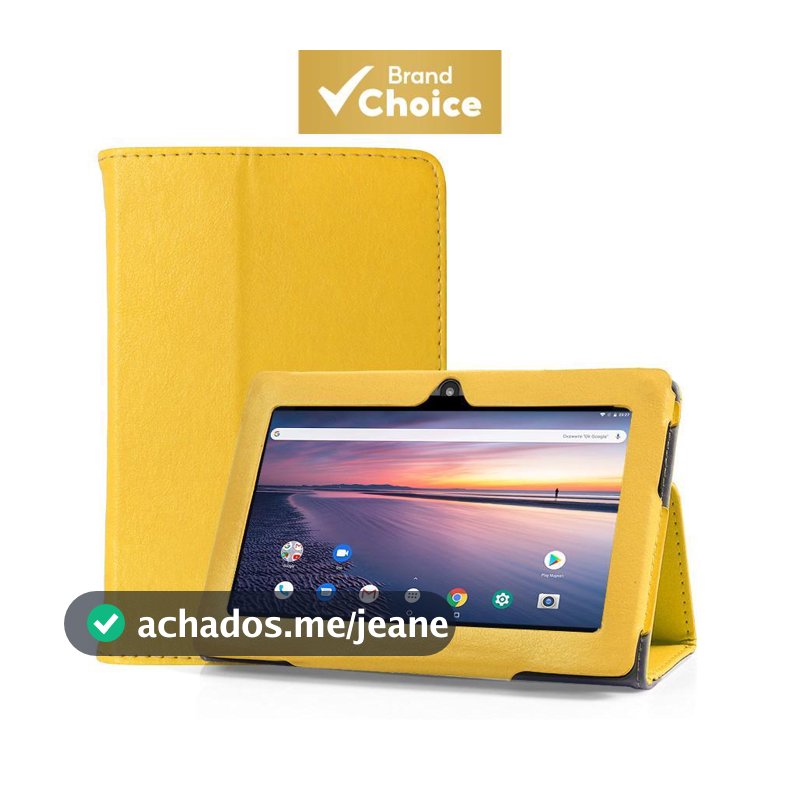 Tablet infantil ATMPC de 7 polegadas, Android, sistema 14, memória expansível de 4 GB + armazenamento de 16 GB, bateria