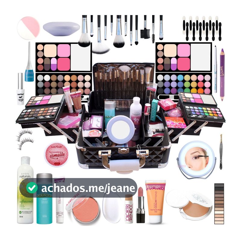 Kit de Maquiagem Completo (Monte seu Kit) 15 ITENS