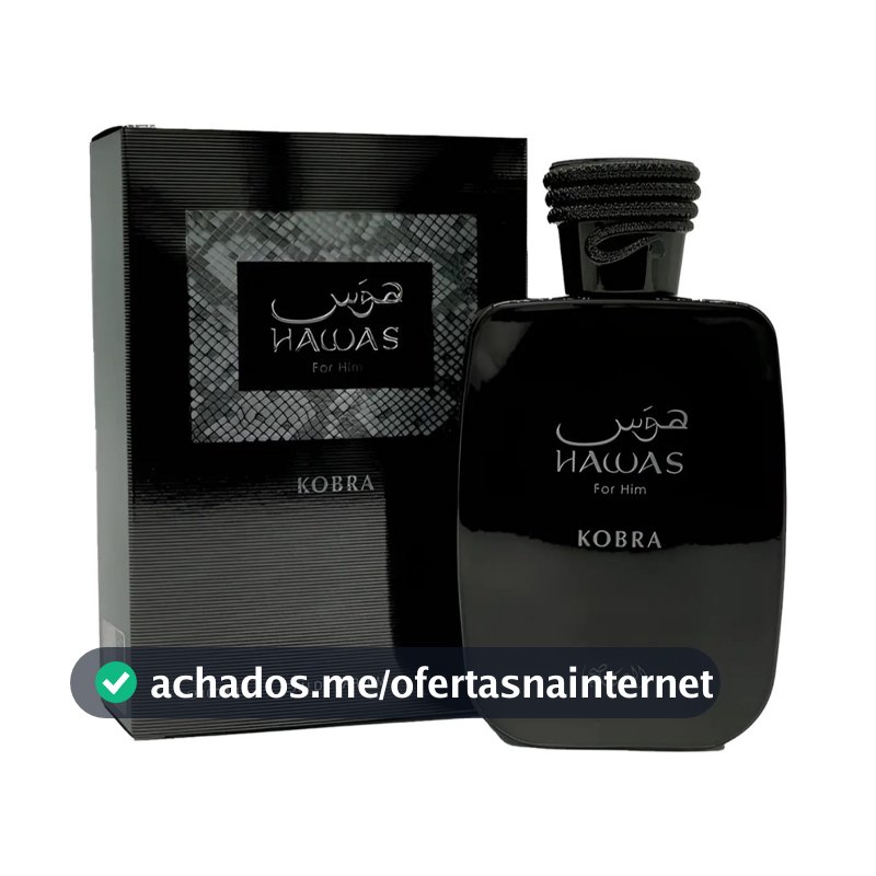 Perfume Masculino Rasasi Hawas Kobra Eau de Parfum 100ml Original