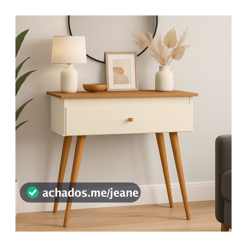 Aparador Buffet Balcão Com Gaveta Excelente Qualidade Pés em Madeira Maciça Envio Imediato