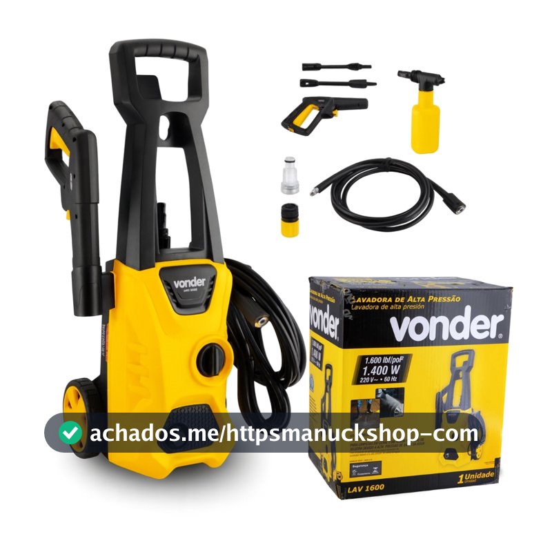 Lavadora Alta Pressão Lav1600 Vonder