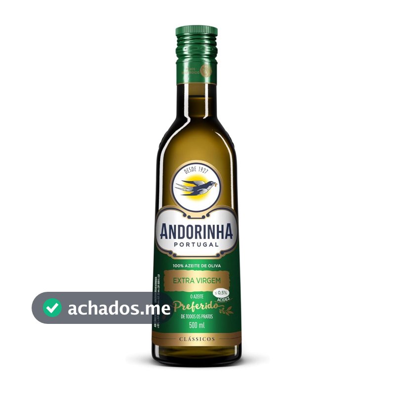 Azeite de Oliva Extra Virgem 500ml - Andorinha