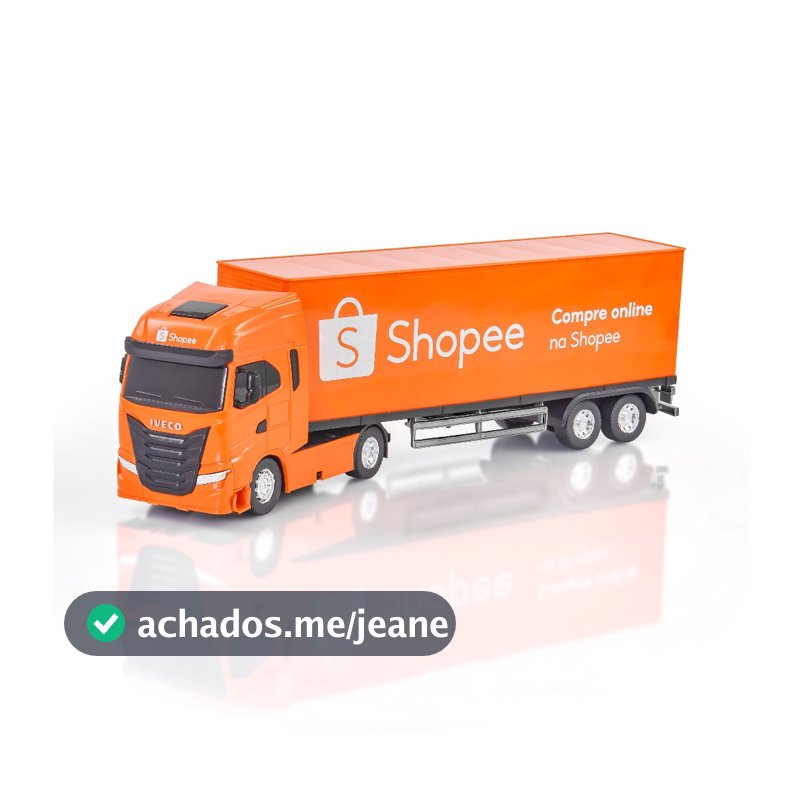 Brinquedo Caminhão Iveco S-Way Toco Baú Original da Shopee