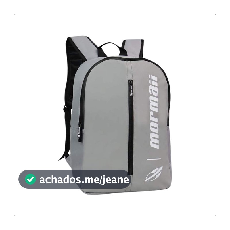 Mochila Mormaii Reforçada Ajustável Escolar 21 Litros