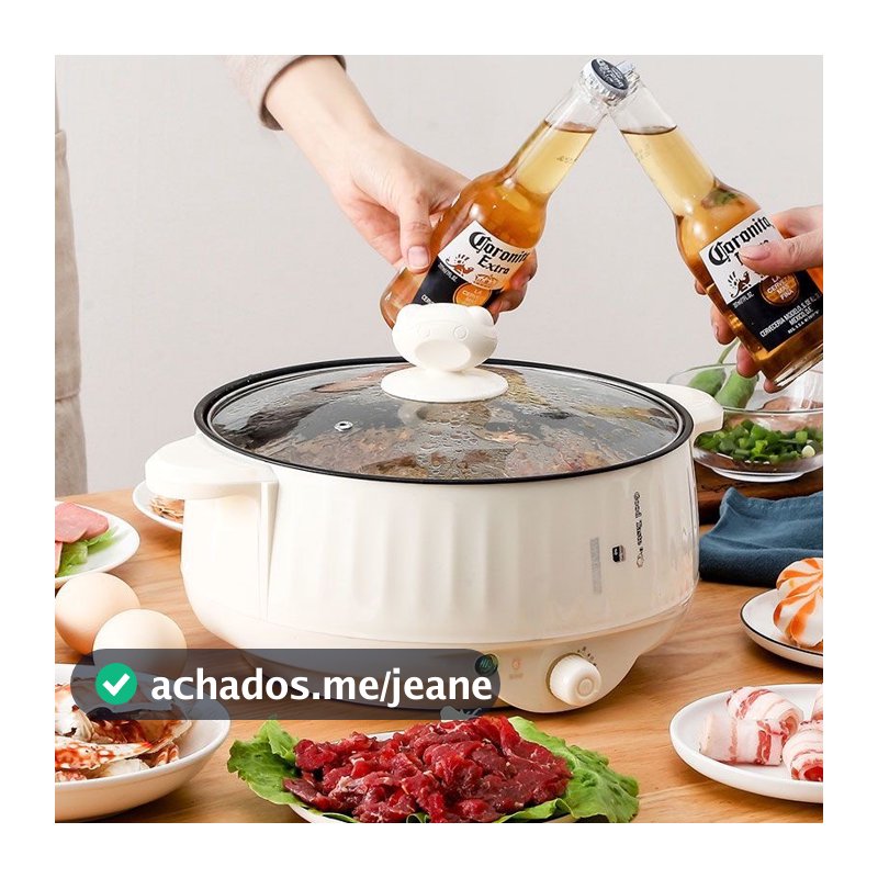 Panela Elétrica De Camada Única/Dupla , 20 cm , 220V , 1-2 Pessoas , Antiaderente Doméstica Quente De Arroz , Eletrodomé