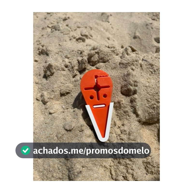 Grampo para Canga de Praia – Verão Carnaval | Kit 4 Unidades com Case | Ideal para Praia e Camping