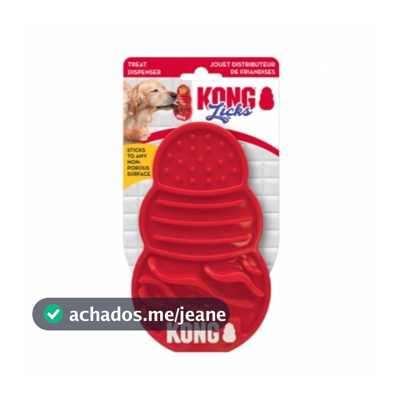 Kong Licks Tapete de Lamber para Cães e Gatos - Kong