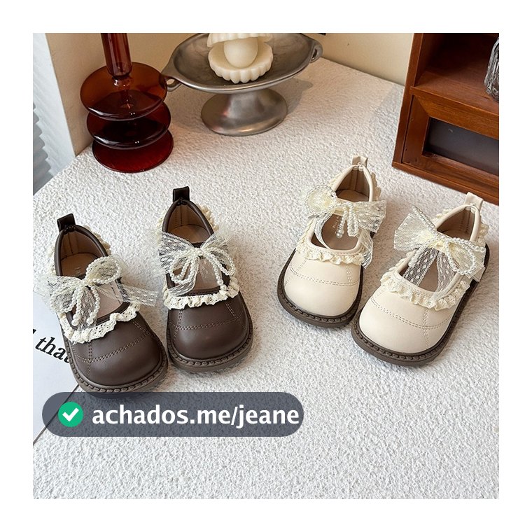Tênis infantil Meninas sapatos de princesa 0-8 anos Sapatos infantis casuais para Leve e macio