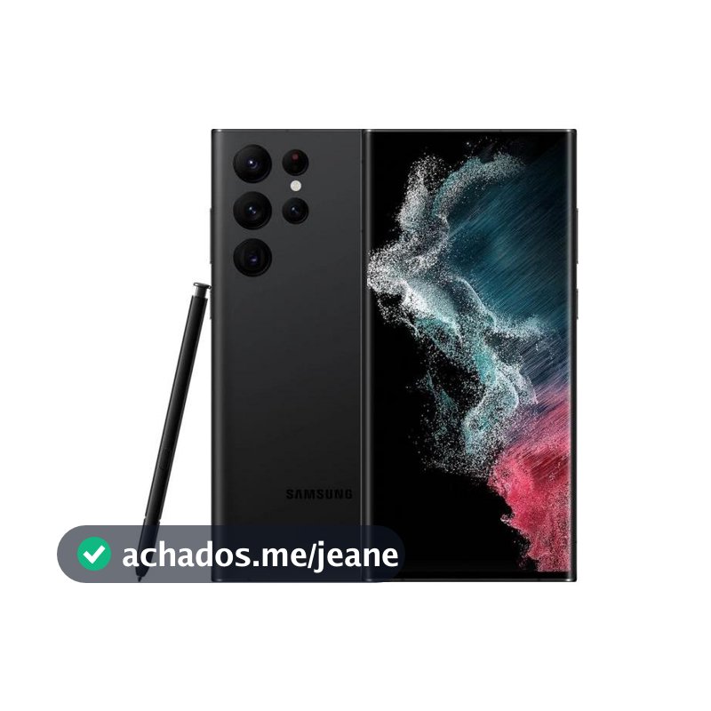 Samsung Galaxy S22 Ultra 5G 8 Ram G256GB com ótimo 100% Open Box VARIAÇÕES