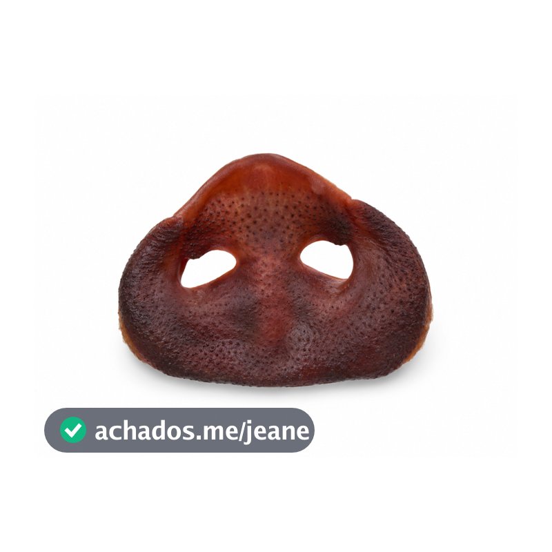 Focinho Suíno Desidratado para Cachorro 6uni Lecker Petiscos