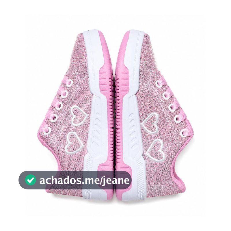 Tênis Infantil Feminino Casual Confortável Menina Escolar Leve e Antiderrapante