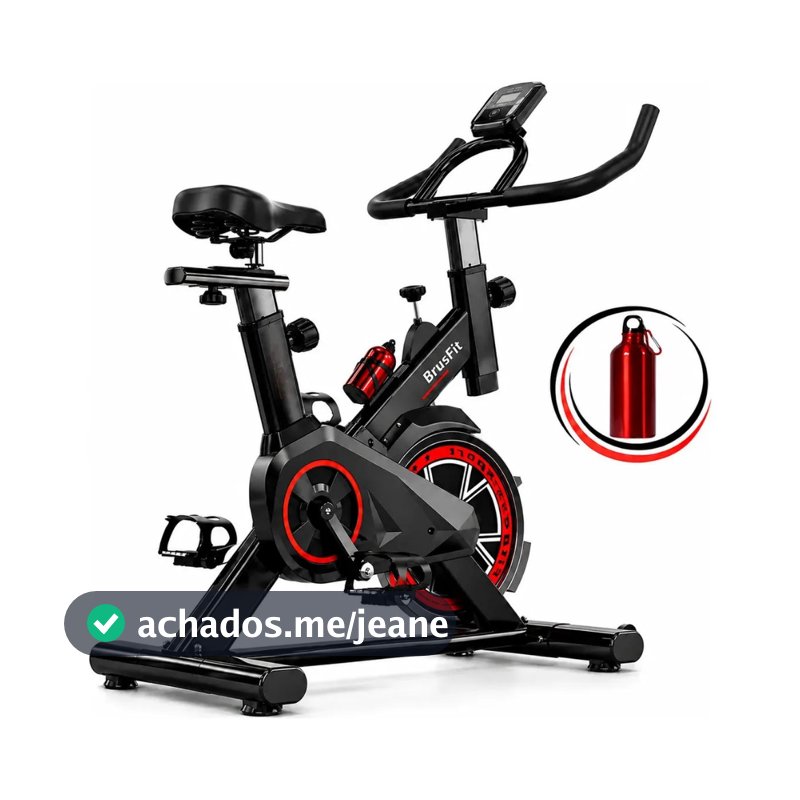 QUEIMA DE ESTOQUE!!  bicicleta ergométrica spinning 120kg profissional alta resistencia silenciosa ajustes 8kg Inercia