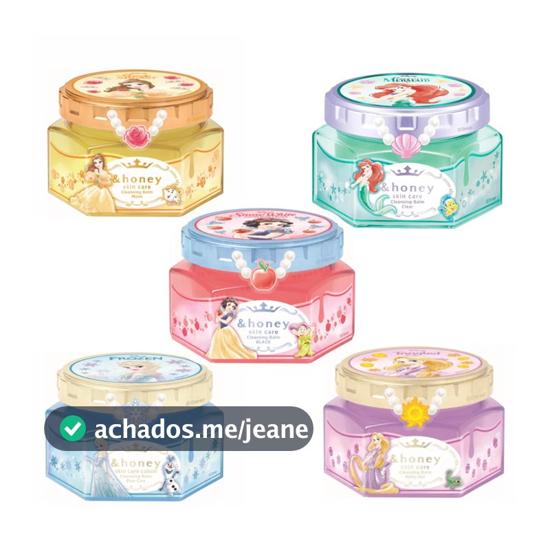 &honey Cleansing Balm Disney Princesa Marie e Kuromi Edição Limitada - 90g
