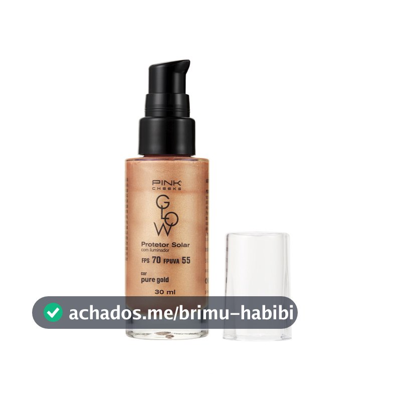 Glow Booster - Pure Gold FPS70 30ml PINK CHEEKS