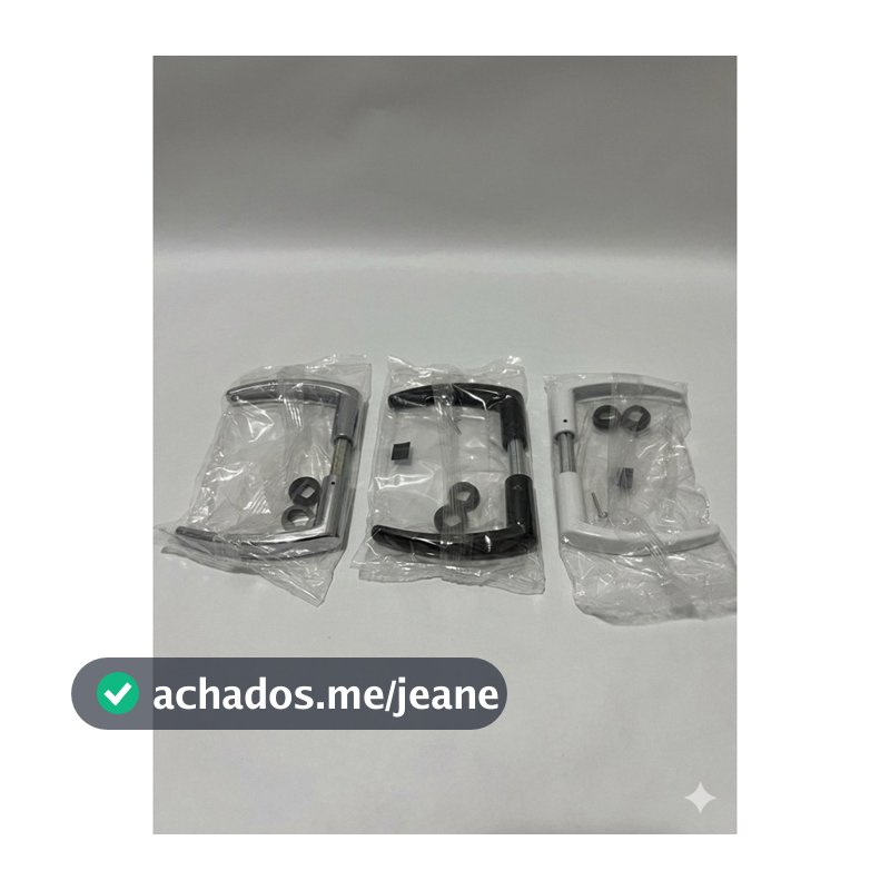 maçaneta para fechadura alavanca 3 cores disponíveis