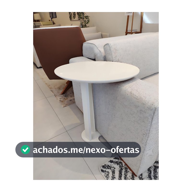 Mesa de Apoio Sofá Lateral Notebook