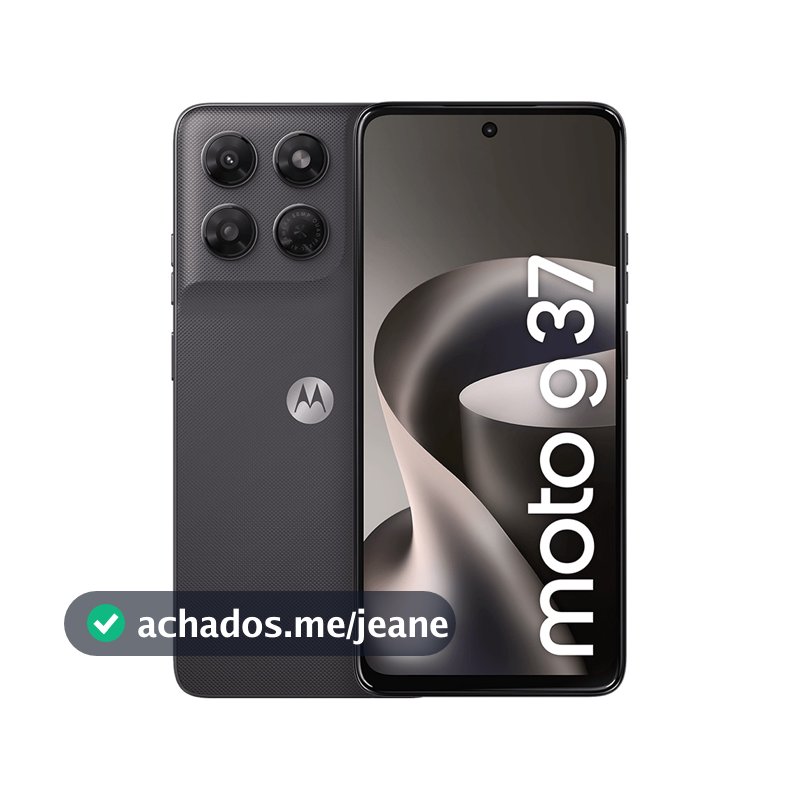 Smartphone Motorola Moto G37 5G - 128GB 4GB RAM + 8GB RAM Boost, Camera 50MP, Bateria de 5200 mAh, tela 6.7" 120Hz, NFC