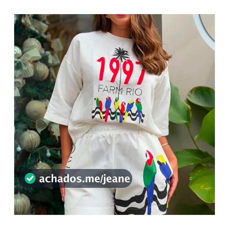 ORIGINAL - VESTISTO FA4RM FARME NA TAH COM ETIQUETA LINDO FASHION